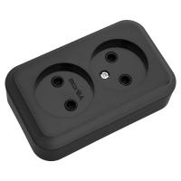 Bylectrica Роз. 2-местн. ОУ серия ПРАЛЕСКА, (РА16-260 черный)
