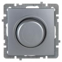 Nilson Механизм Светорегулятор LED, СУ, 30-300 Вт, ТУРАН-АЛЕГРА-ТОР, серебро (24130478)