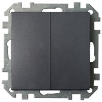 Bylectrica Механизм 2-кл. выкл. СУ серия СТИЛЬ, (С510-527 графит)