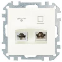 Bylectrica Механизм роз. комп+телефон серия СТИЛЬ, (ТРК-004 бежевый)