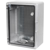 VENIO Щит АБС-пластик ЩМП-П IP65 прозрачная дверца 400x300x170 (VE403017ABS-TR)