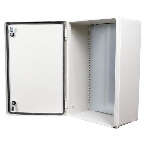VENIO Щит Полиэстер GRP антивандальный ЩМП-П IP65 непрозр. дверца 600x400x220 (VE604022GRP)