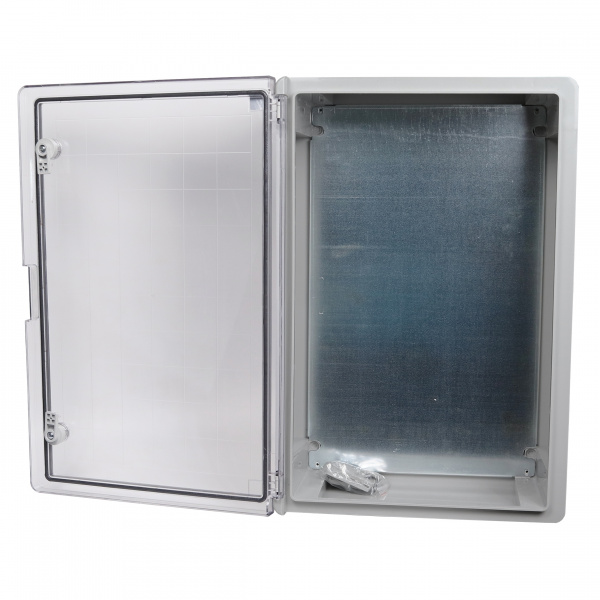 VENIO Щит АБС-пластик ЩМП-П IP65 прозрачная дверца 600x400x200 (VE604020ABS-TR)