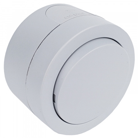 OVIVO выкл. 1-кл., IP54, ОУ, ИКСВАН (xONE), серый, 406-240000-200