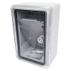 VENIO Щит АБС-пластик ЩМП-П IP65 прозрачная дверца 280x210x130 (VE282113ABS-TR)