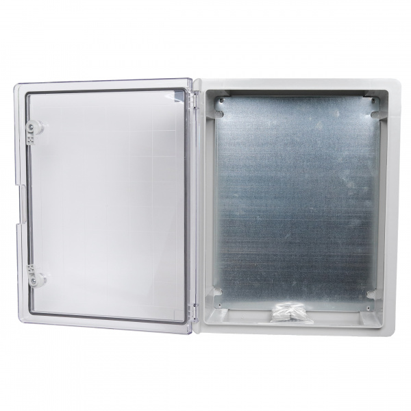 VENIO Щит АБС-пластик ЩМП-П IP65 прозрачная дверца 500x400x180 (VE504018ABS-TR)