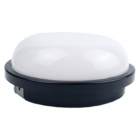 AY-KA LED Светильник IP65 15Вт 6400К круг черный (9911102)