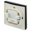 Bylectrica Выкл. 2-кл. СУ IP44 серия CARRE (КАРЕ), графит (С510-2632)