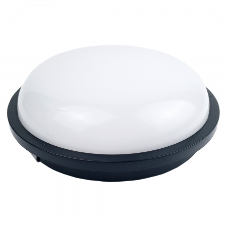 AY-KA LED Светильник IP65 20Вт 6400К круг черный (9911104)