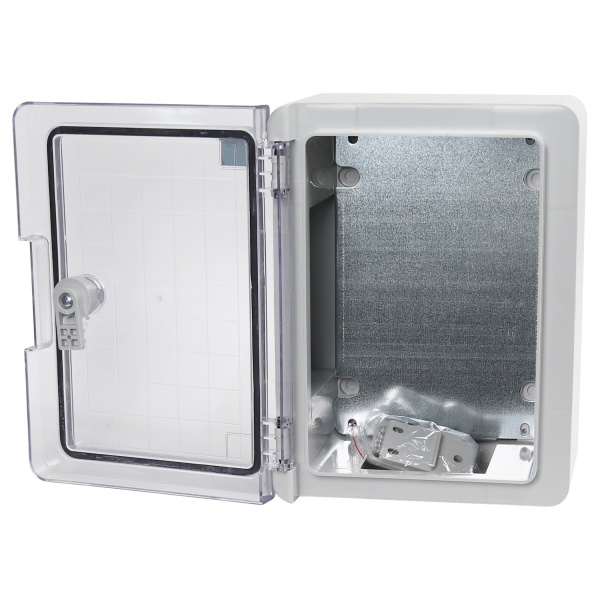 VENIO Щит АБС-пластик ЩМП-П IP65 прозрачная дверца 280x210x130 (VE282113ABS-TR)
